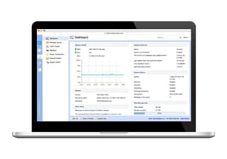 Das Kerio Client Interface ist intuitiv, leicht zu bedienen und besonders für Mac User geeignet