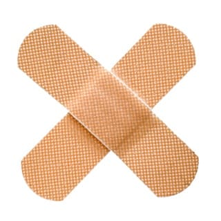 Two Crossed Bandages