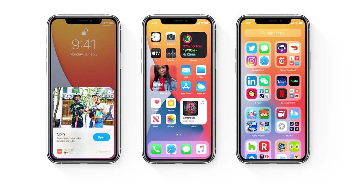 LeistungenWebseite Frische Farben und ein ansprechendes Design mit abgerundeten Ecken sind das Markenzeichen von den intuitiven Apple Apps.