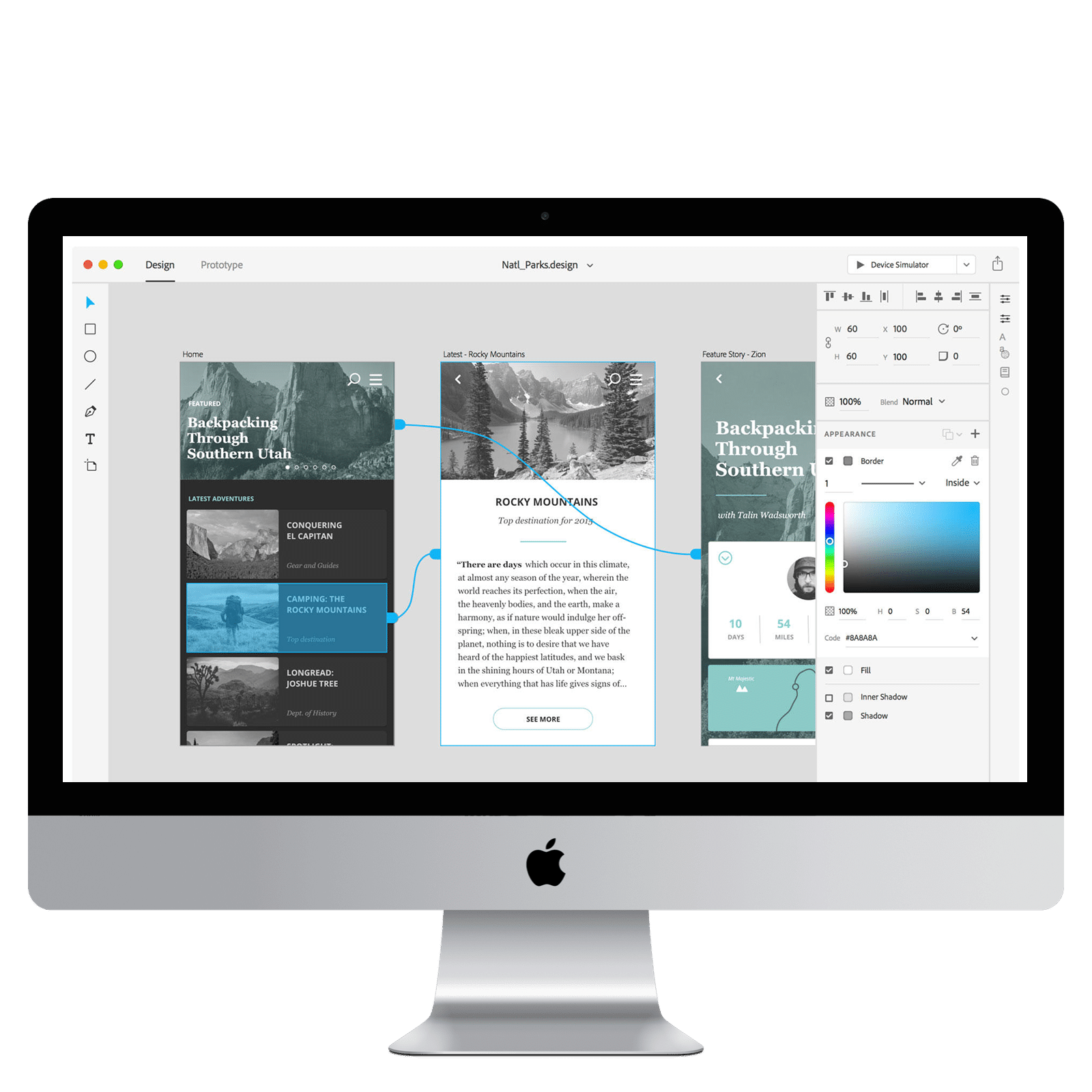 iMac_AdobeXD